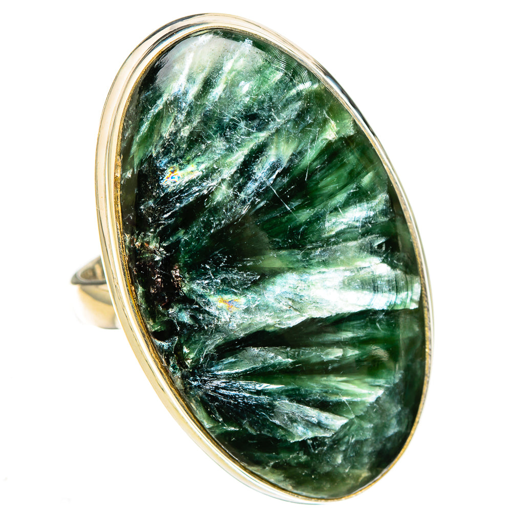 Seraphinite Rings handcrafted by Anasilvercos - RING126915 - Photo 2