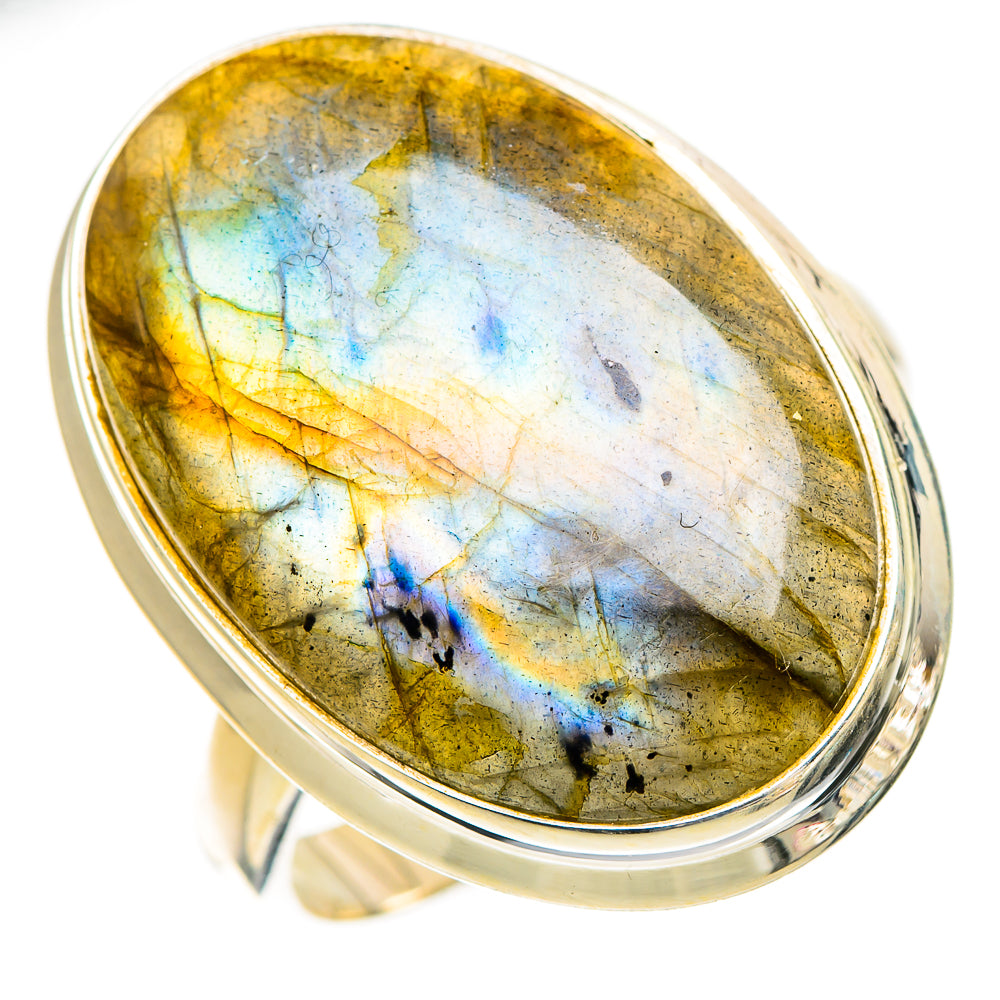 Labradorite Rings handcrafted by Anasilvercos - RING126930 - Photo 2