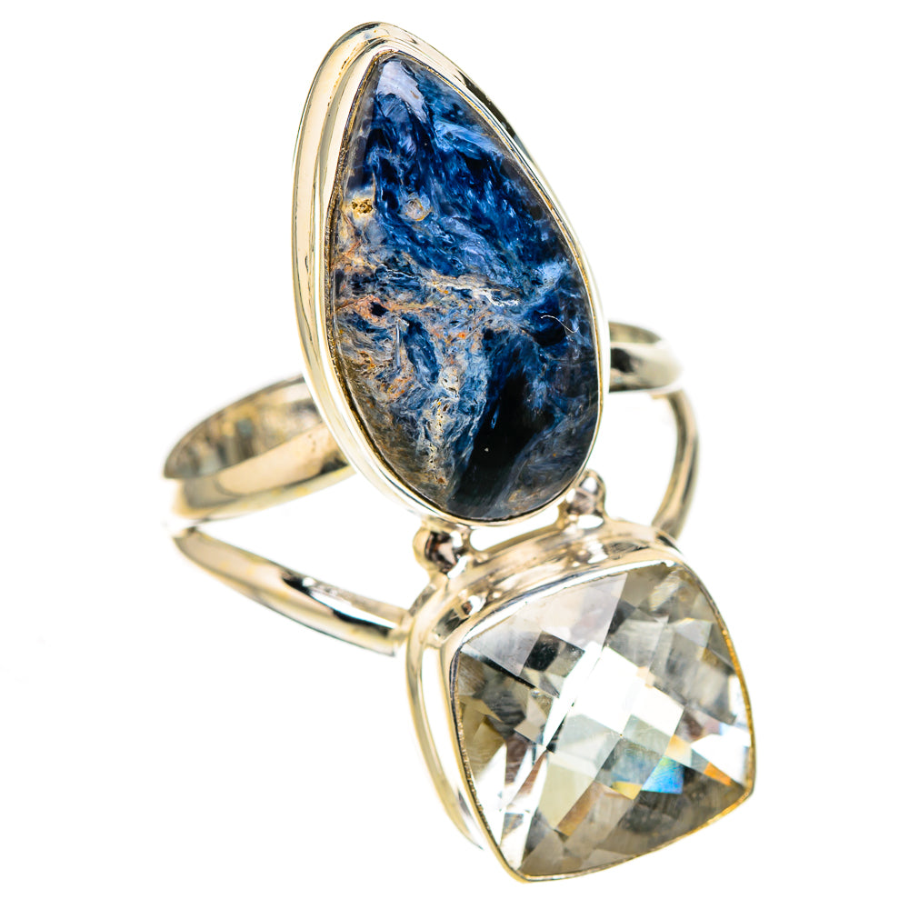 Pietersite, White Quartz Rings handcrafted by Anasilvercos - RING126987 - Photo 2