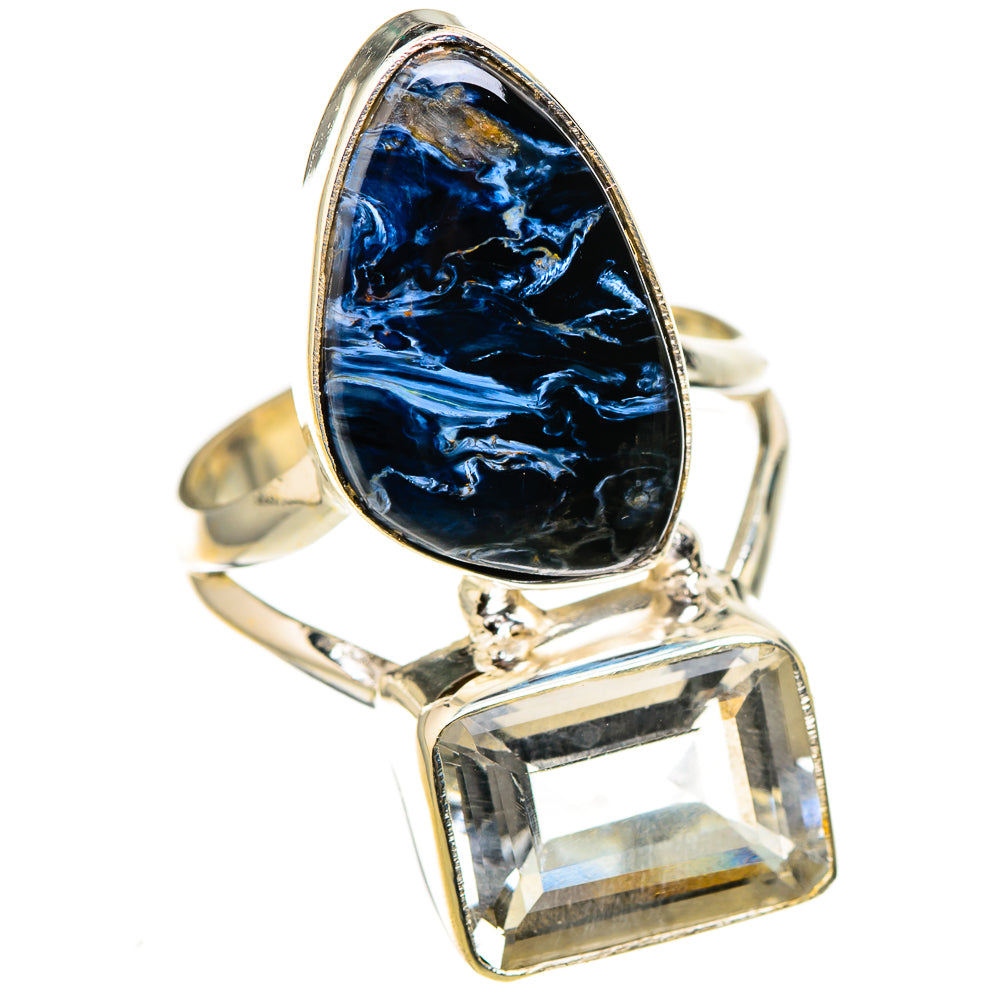 Pietersite, White Quartz Rings handcrafted by Anasilvercos - RING127048 - Photo 2