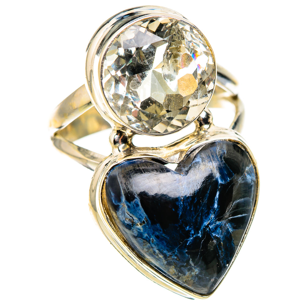 Pietersite, White Quartz Rings handcrafted by Anasilvercos - RING127064 - Photo 2