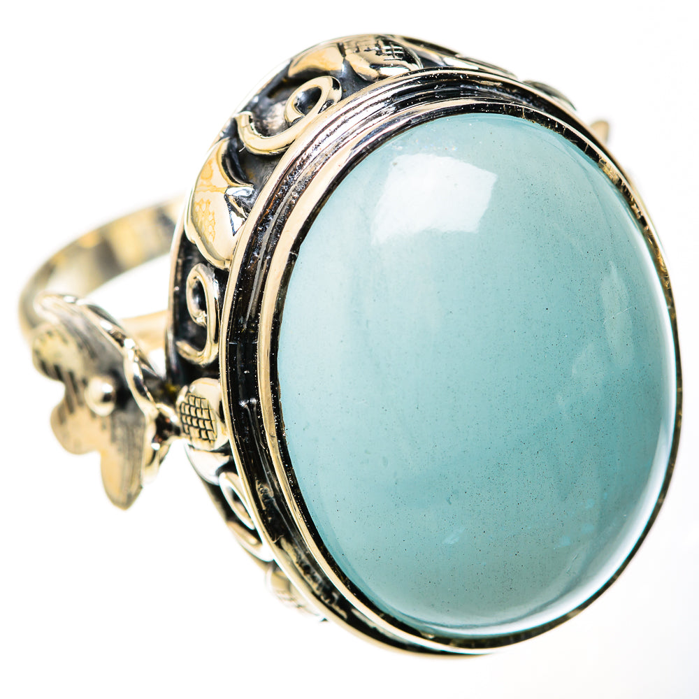 Aquamarine Rings handcrafted by Anasilvercos - RING127140 - Photo 2