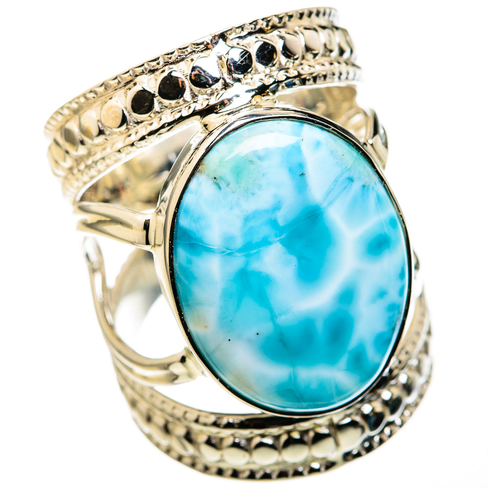 Larimar Rings handcrafted by Anasilvercos - RING127155 - Photo 2