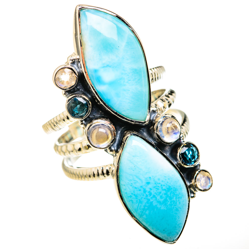 Larimar Rings handcrafted by Anasilvercos - RING127167 - Photo 2