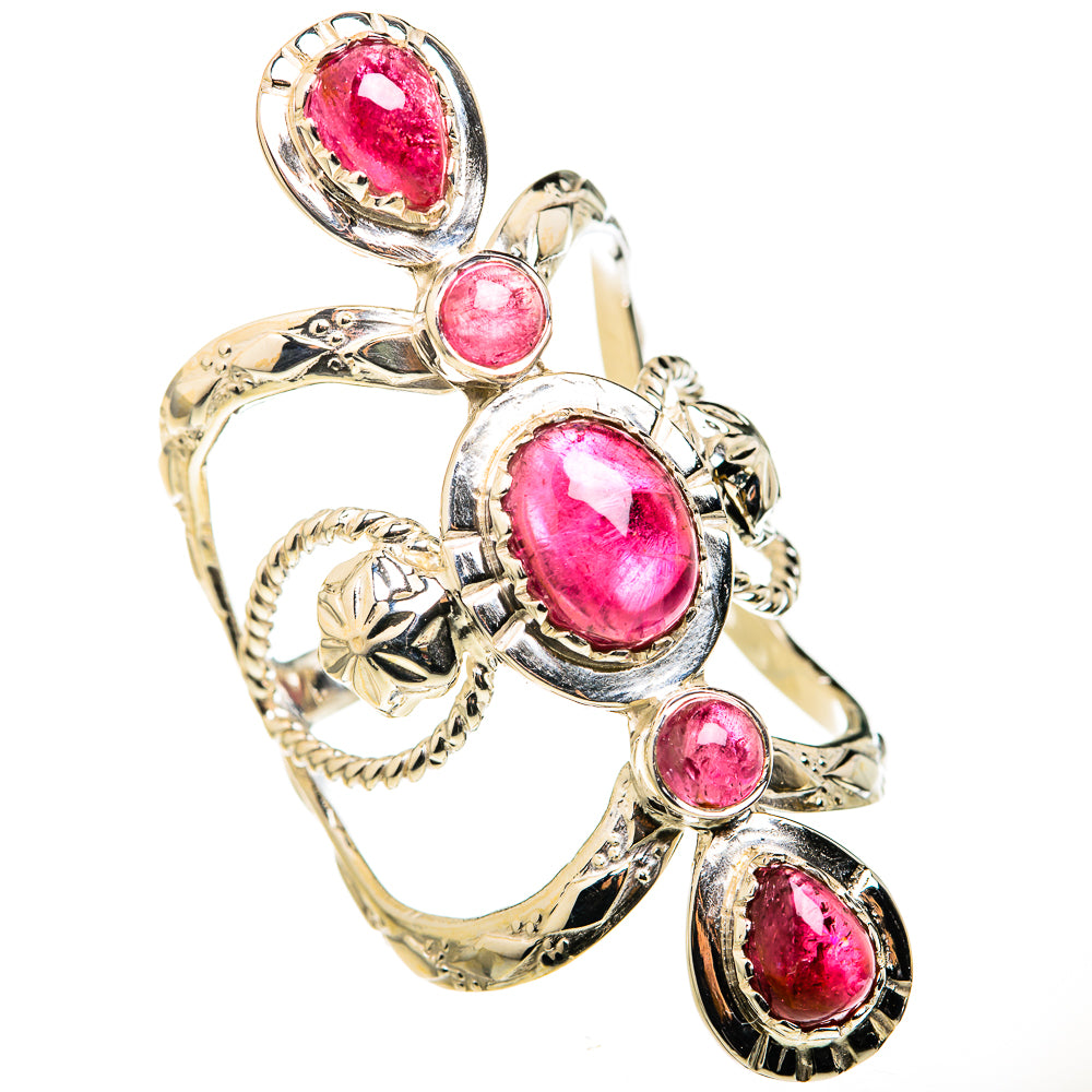 Pink Tourmaline Rings handcrafted by Anasilvercos - RING127171 - Photo 2
