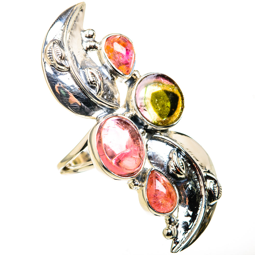 Pink Tourmaline Rings handcrafted by Anasilvercos - RING127183 - Photo 2