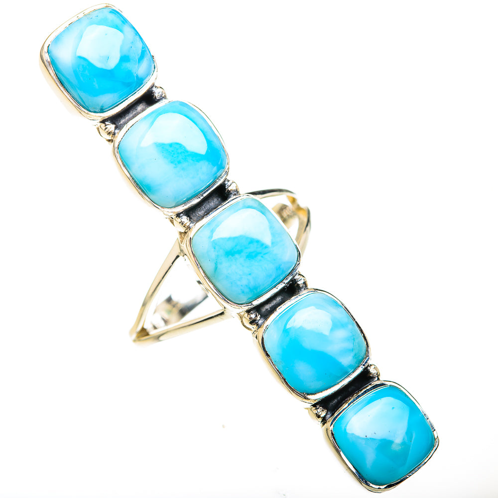 Larimar Rings handcrafted by Anasilvercos - RING127184 - Photo 2