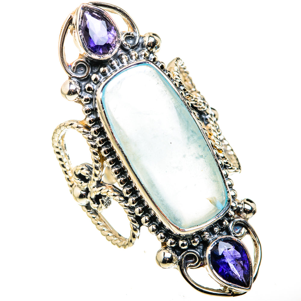 Aquamarine Rings handcrafted by Anasilvercos - RING127186 - Photo 2