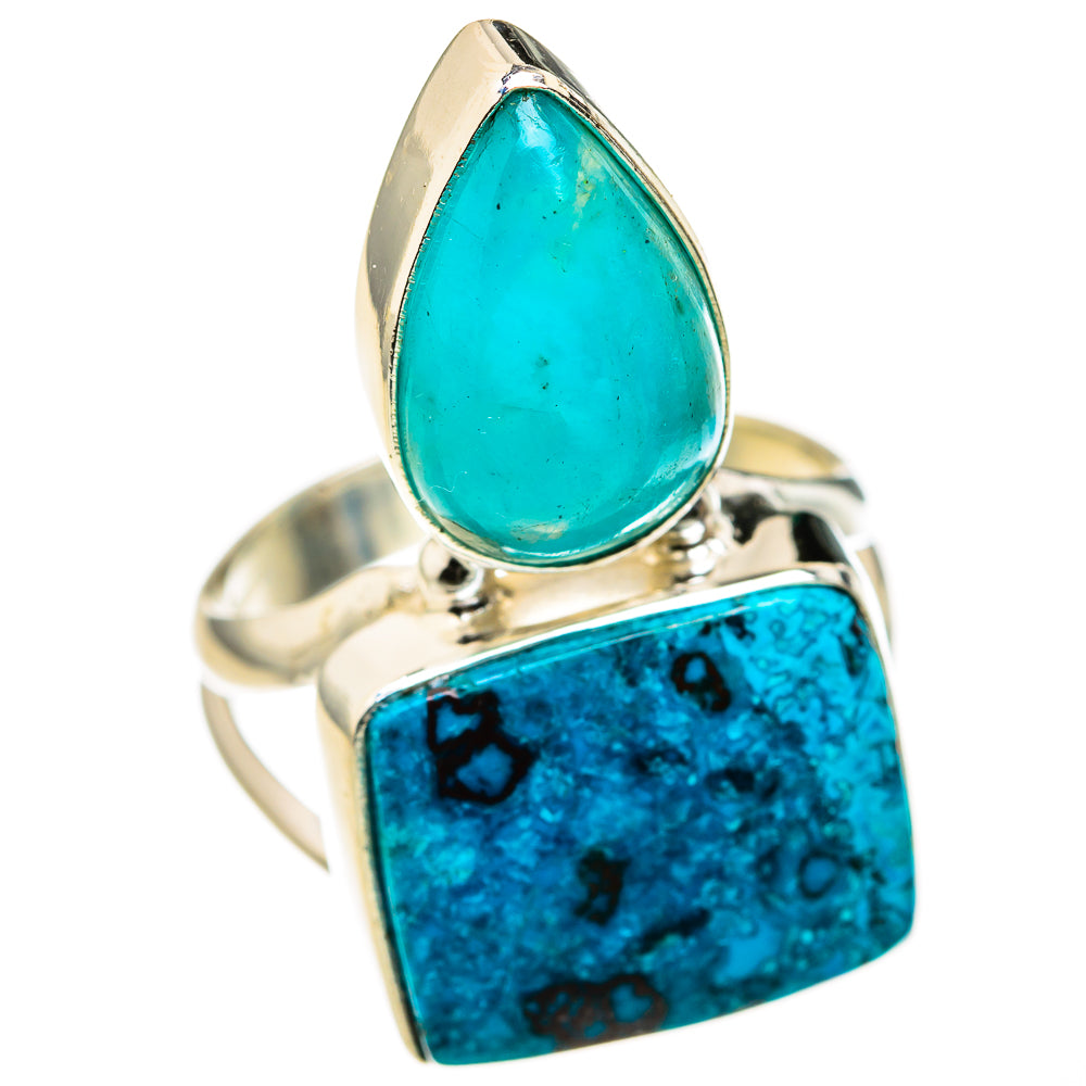 Shattuckite Rings handcrafted by Anasilvercos - RING127202 - Photo 2