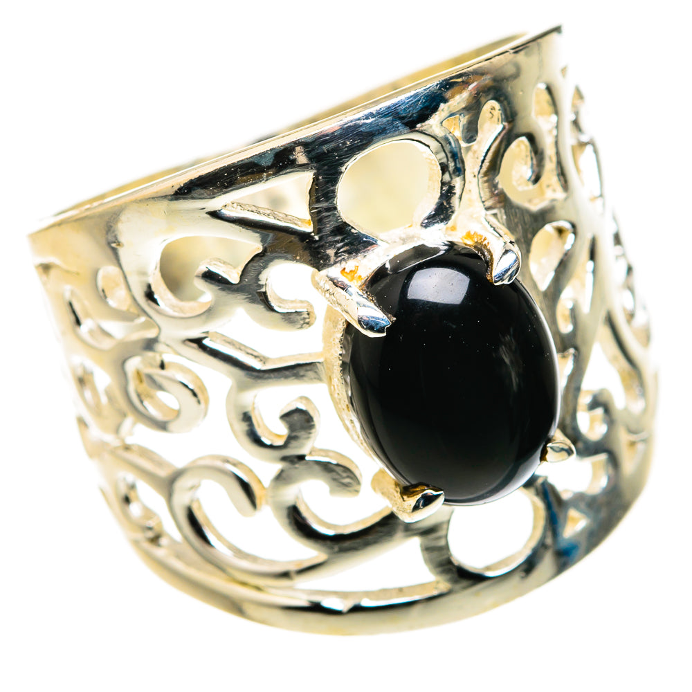 Black Onyx Rings handcrafted by Anasilvercos - RING127222 - Photo 2