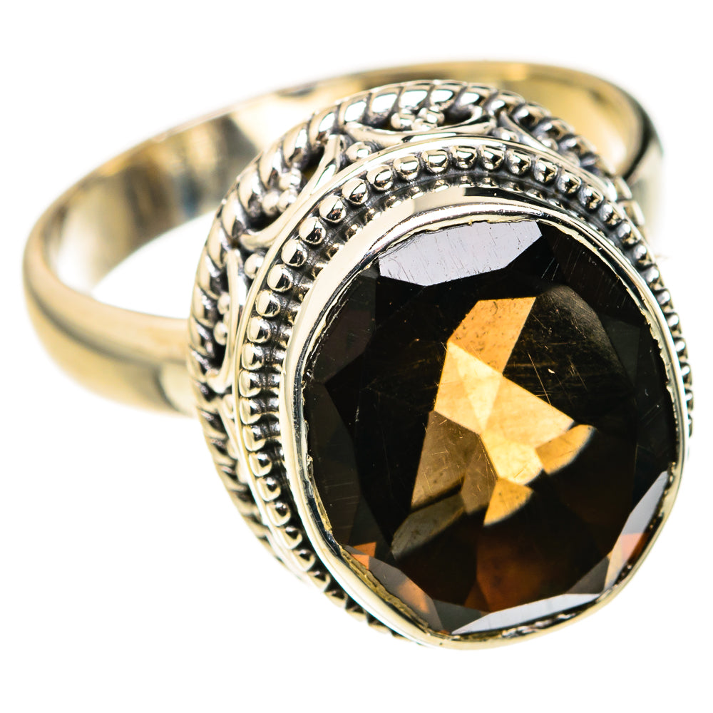 Smoky Quartz Rings handcrafted by Anasilvercos - RING127262 - Photo 2