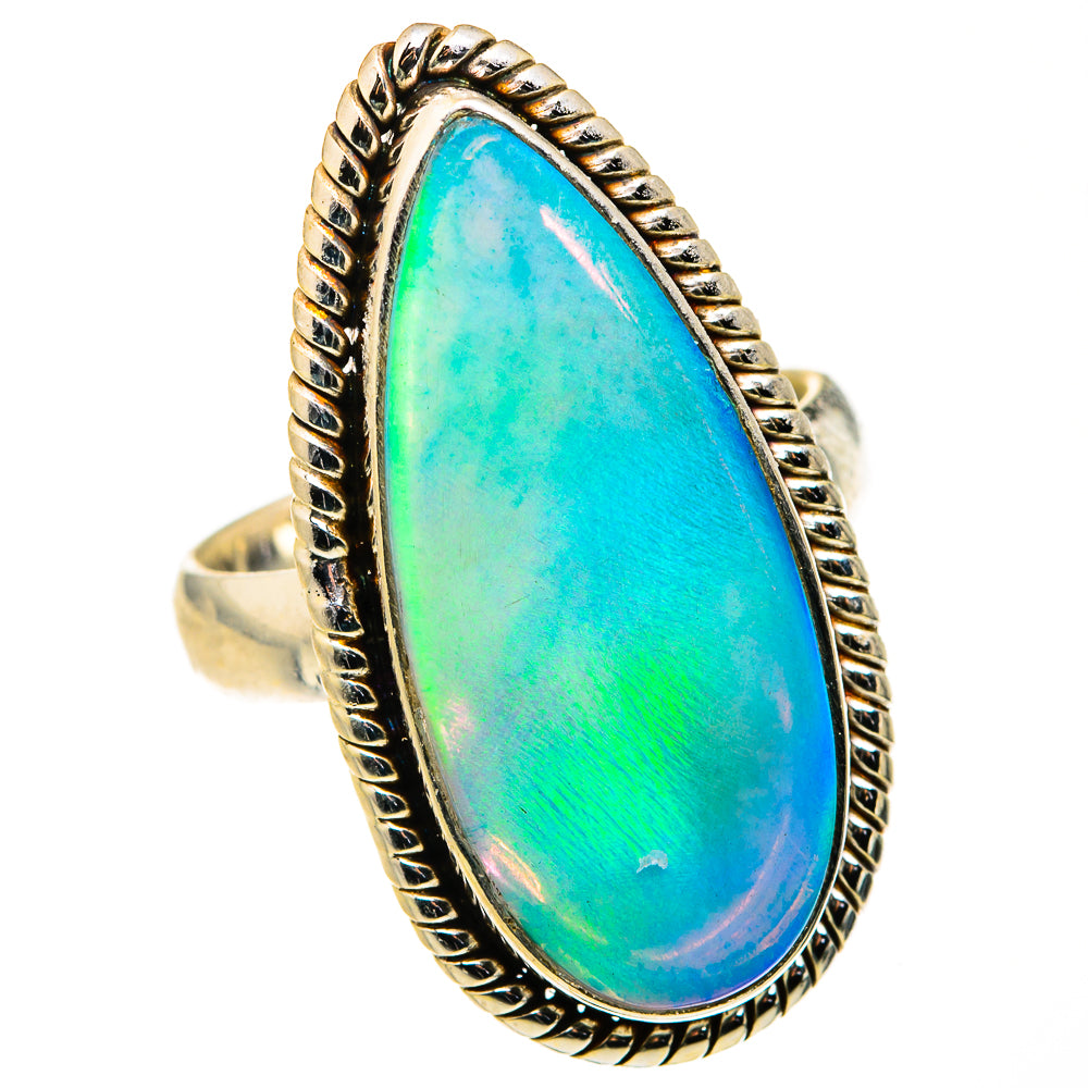 Aura Opal Rings handcrafted by Anasilvercos - RING127269 - Photo 2