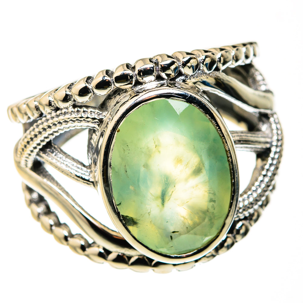Prehnite Rings handcrafted by Anasilvercos - RING127278 - Photo 2