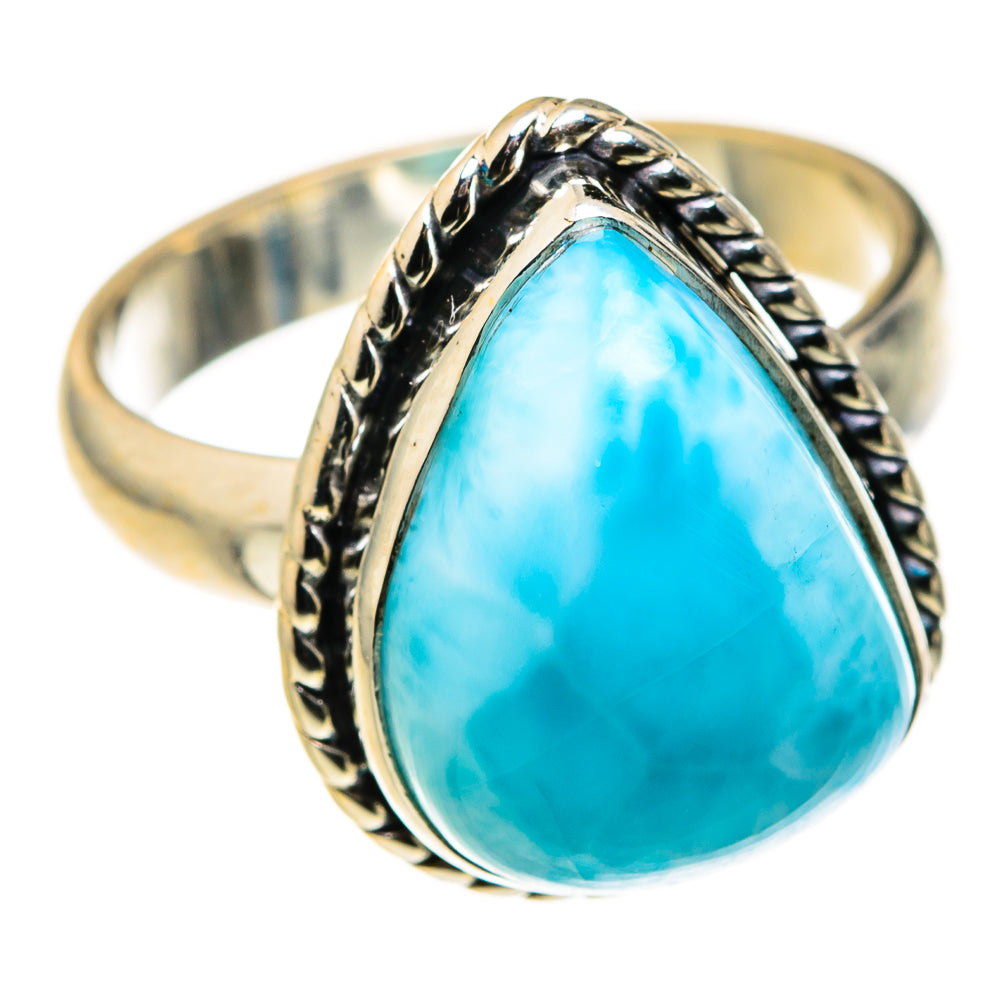 Larimar Rings handcrafted by Anasilvercos - RING127293 - Photo 2