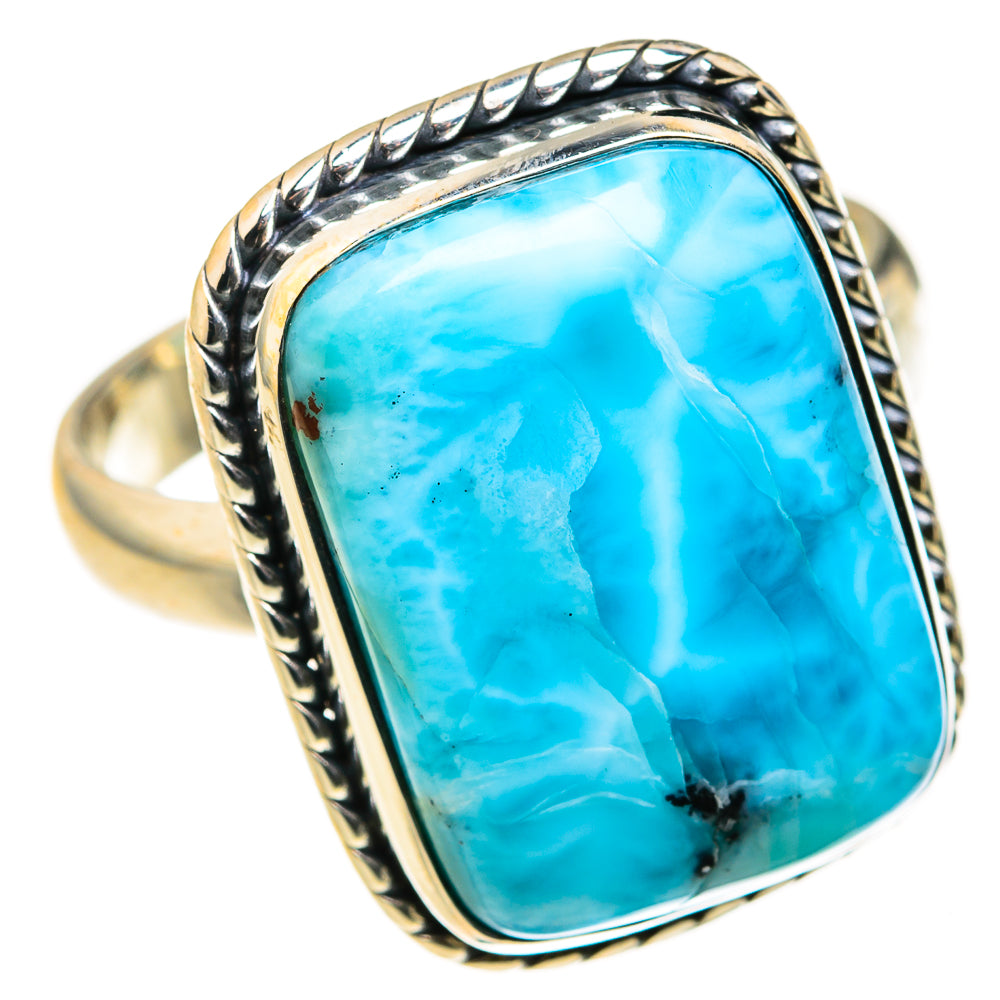 Larimar Rings handcrafted by Anasilvercos - RING127294 - Photo 2