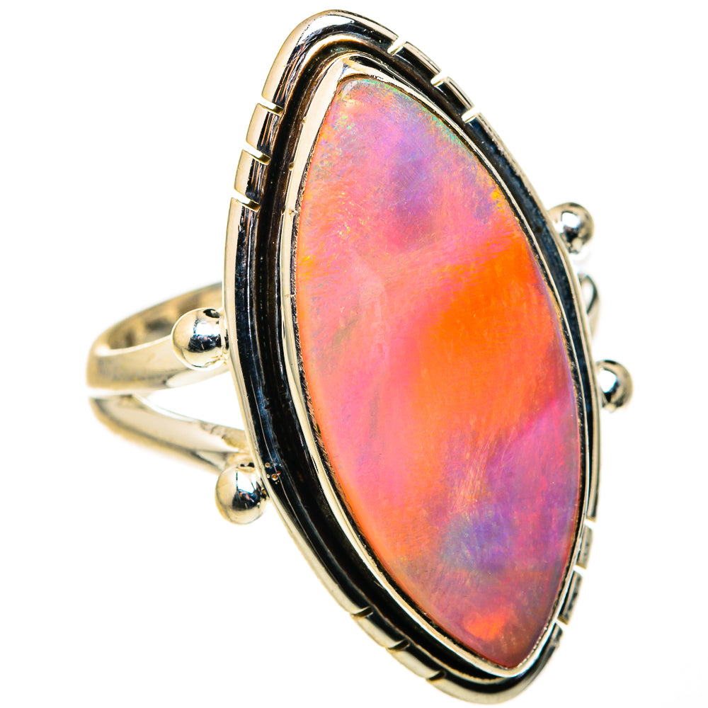 Aura Opal Rings handcrafted by Anasilvercos - RING127305 - Photo 2