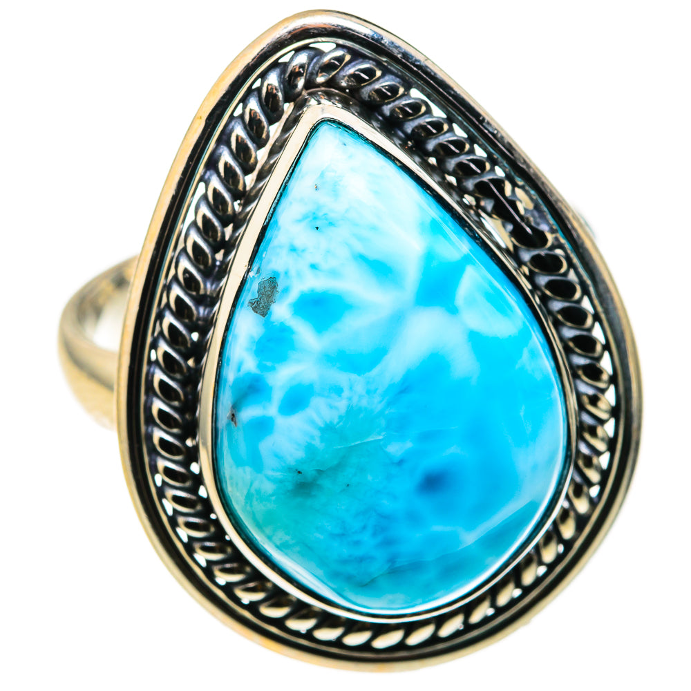 Larimar Rings handcrafted by Anasilvercos - RING127310 - Photo 2
