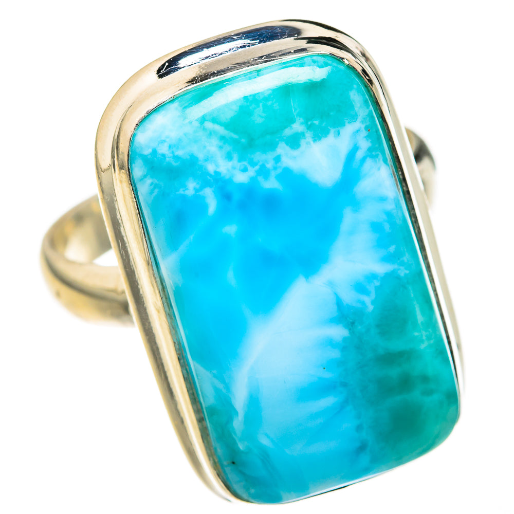 Larimar Rings handcrafted by Anasilvercos - RING127314 - Photo 2