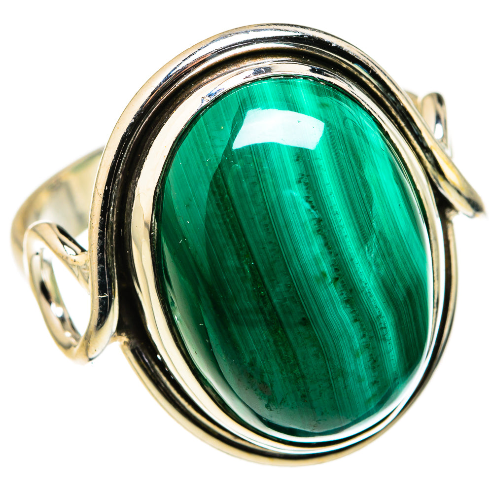 Malachite Rings handcrafted by Anasilvercos - RING127333 - Photo 2