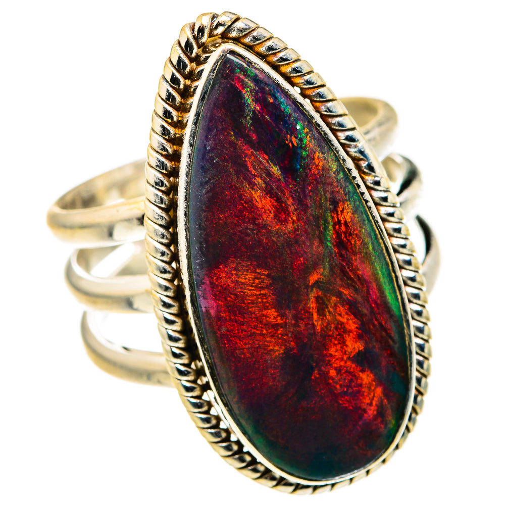 Aura Opal Rings handcrafted by Anasilvercos - RING127339 - Photo 2