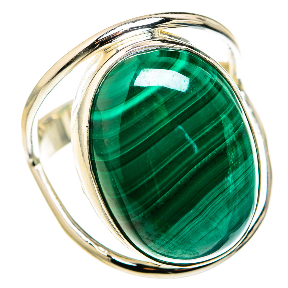 Malachite Rings handcrafted by Anasilvercos - RING127345 - Photo 2