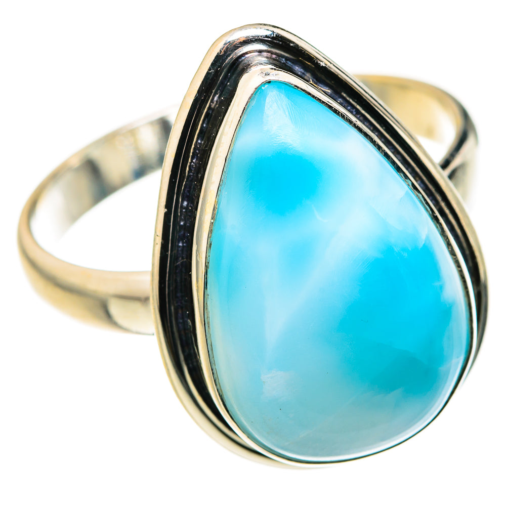 Larimar Rings handcrafted by Anasilvercos - RING127352 - Photo 2