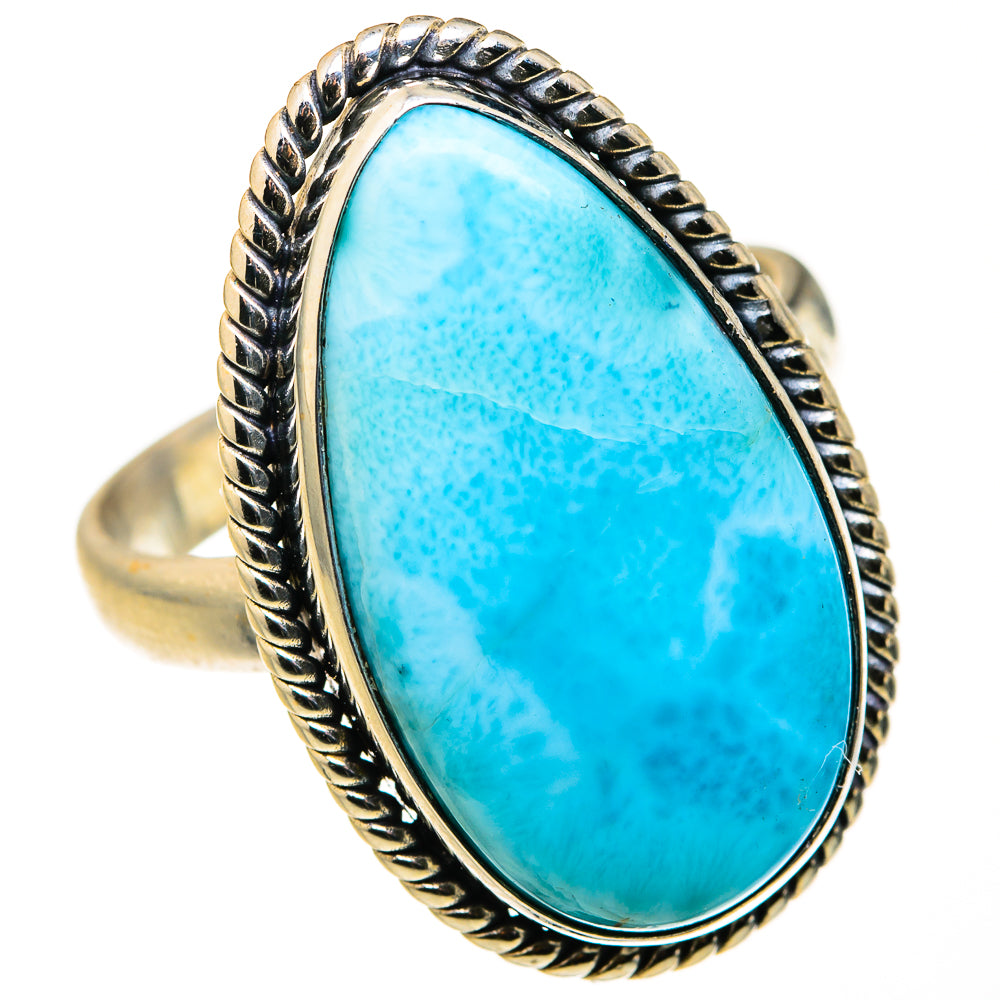 Larimar Rings handcrafted by Anasilvercos - RING127365 - Photo 2