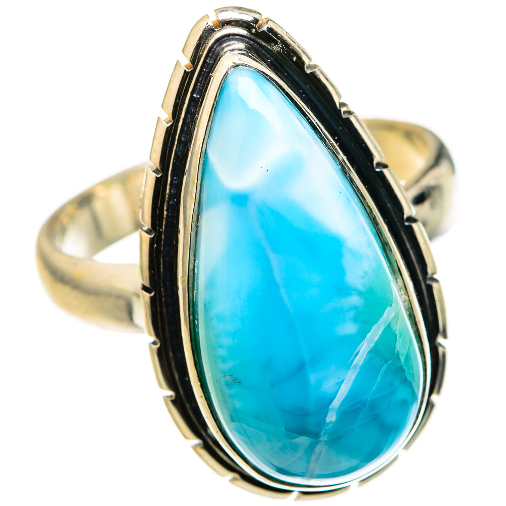 Larimar Rings handcrafted by Anasilvercos - RING127387 - Photo 2