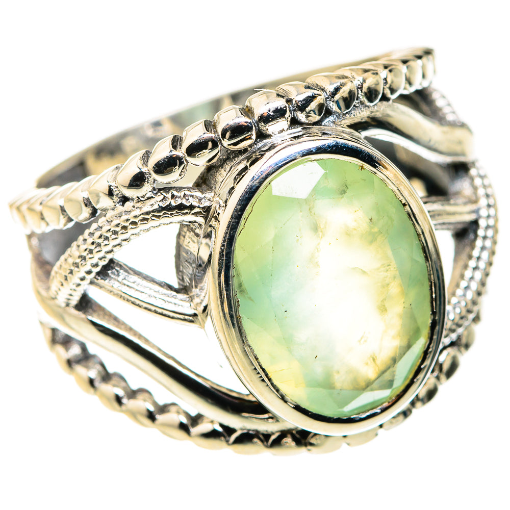 Prehnite Rings handcrafted by Anasilvercos - RING127404 - Photo 2