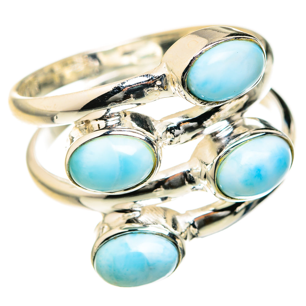 Larimar Rings handcrafted by Anasilvercos - RING127428 - Photo 2