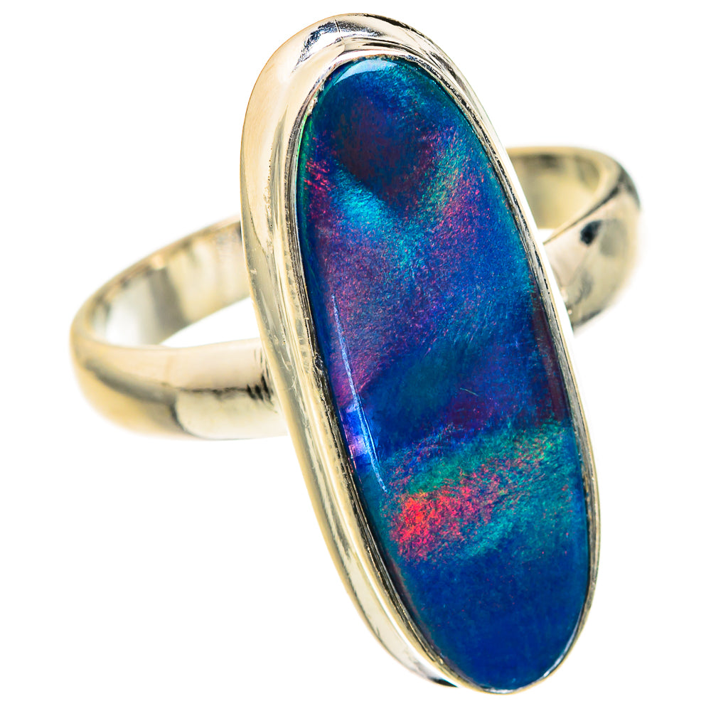 Aura Opal Rings handcrafted by Anasilvercos - RING127440 - Photo 2