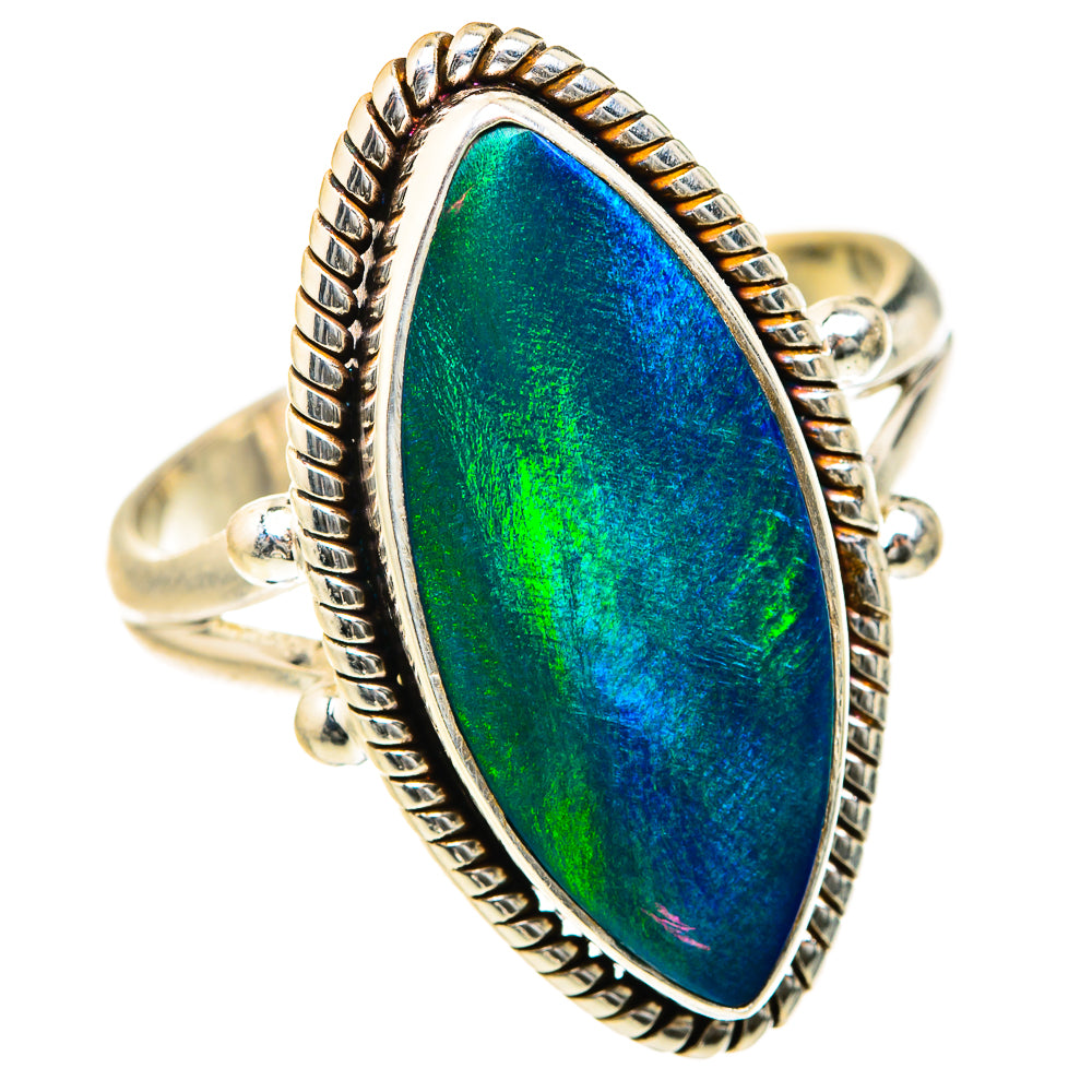 Aura Opal Rings handcrafted by Anasilvercos - RING127442 - Photo 2