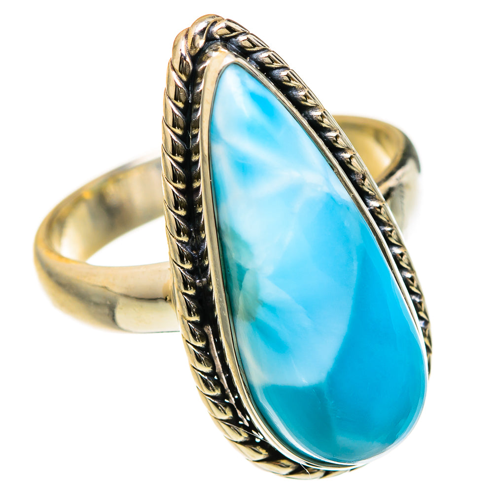 Larimar Rings handcrafted by Anasilvercos - RING127464 - Photo 2