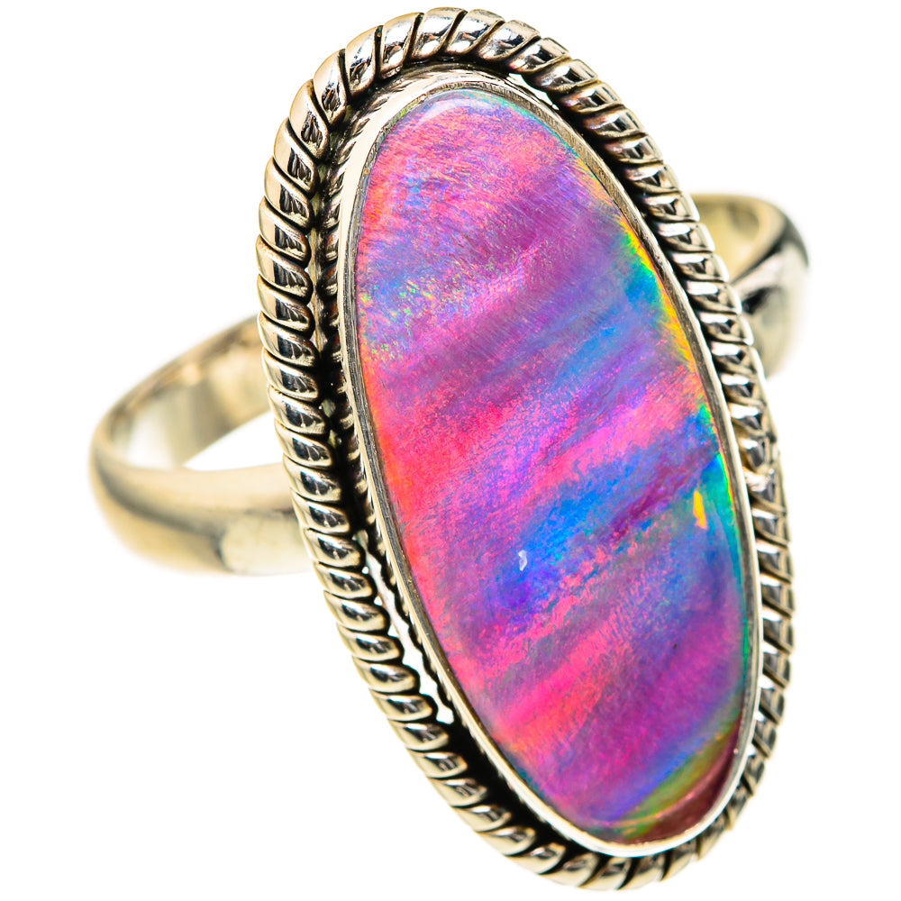 Aura Opal Rings handcrafted by Anasilvercos - RING127486 - Photo 2