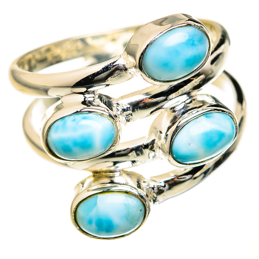 Larimar Rings handcrafted by Anasilvercos - RING127506 - Photo 2