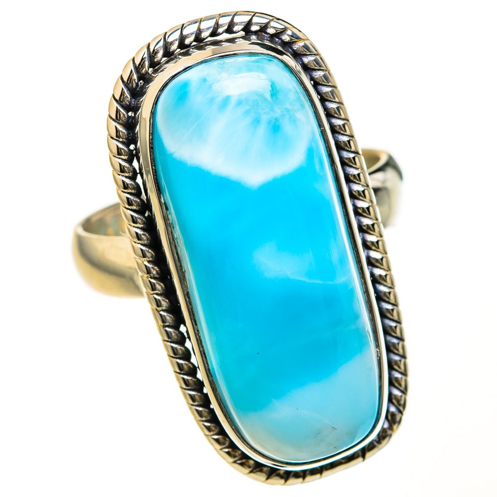 Larimar Rings handcrafted by Anasilvercos - RING127507 - Photo 2