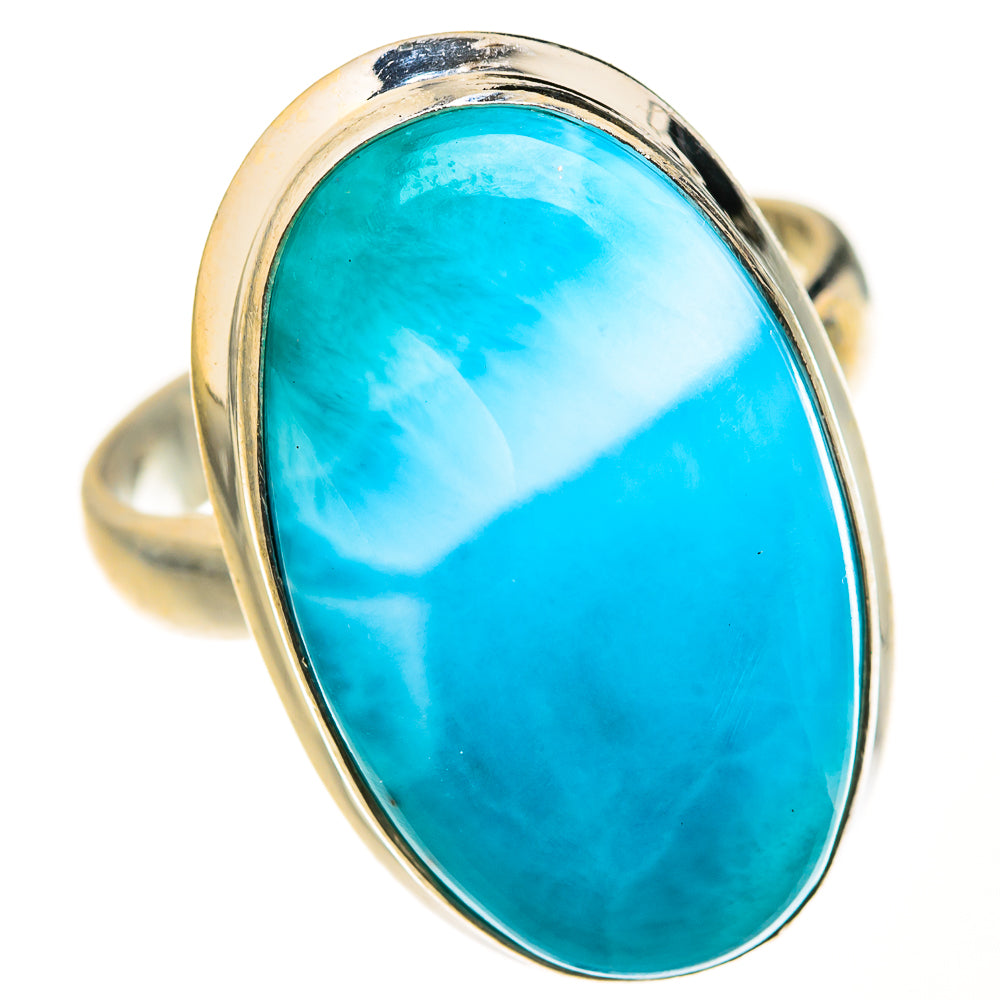 Larimar Rings handcrafted by Anasilvercos - RING127533 - Photo 2