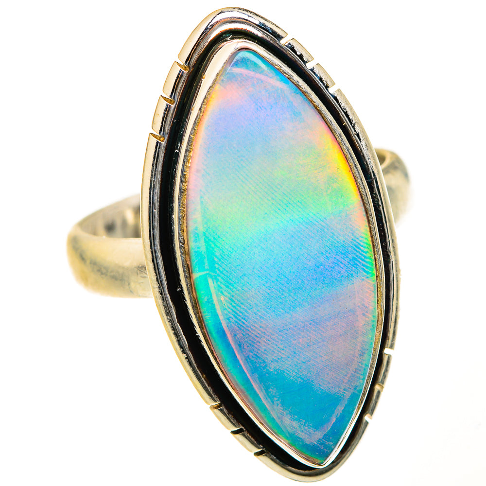 Aura Opal Rings handcrafted by Anasilvercos - RING127544 - Photo 2
