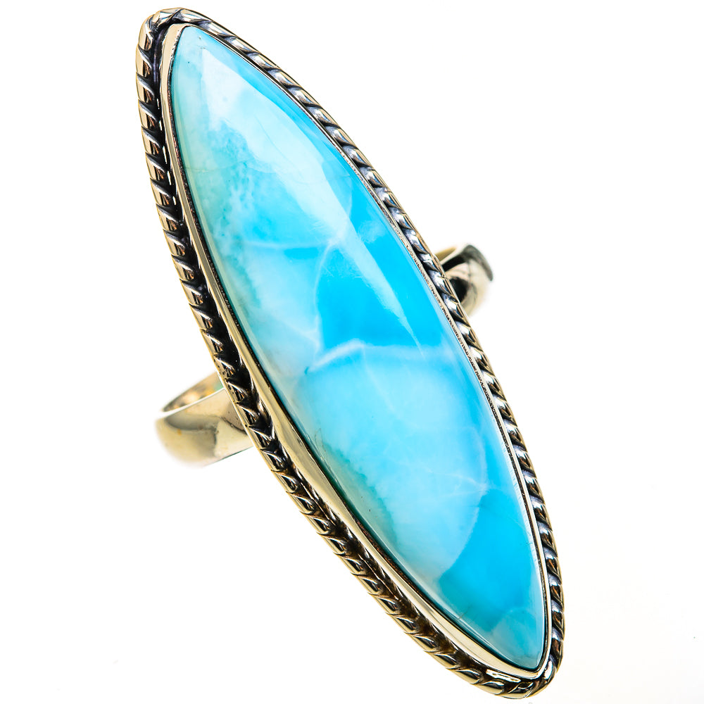 Larimar Rings handcrafted by Anasilvercos - RING127576 - Photo 2