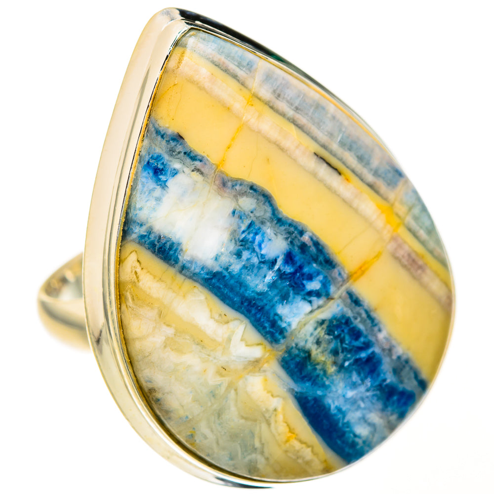 Blue Scheelite Rings handcrafted by Anasilvercos - RING127579 - Photo 2
