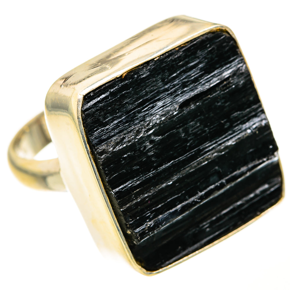 Black Tourmaline Rings handcrafted by Anasilvercos - RING127596 - Photo 2