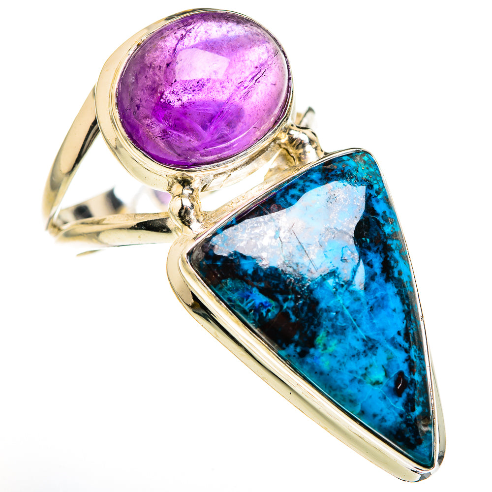 Shattuckite Rings handcrafted by Anasilvercos - RING127604 - Photo 2