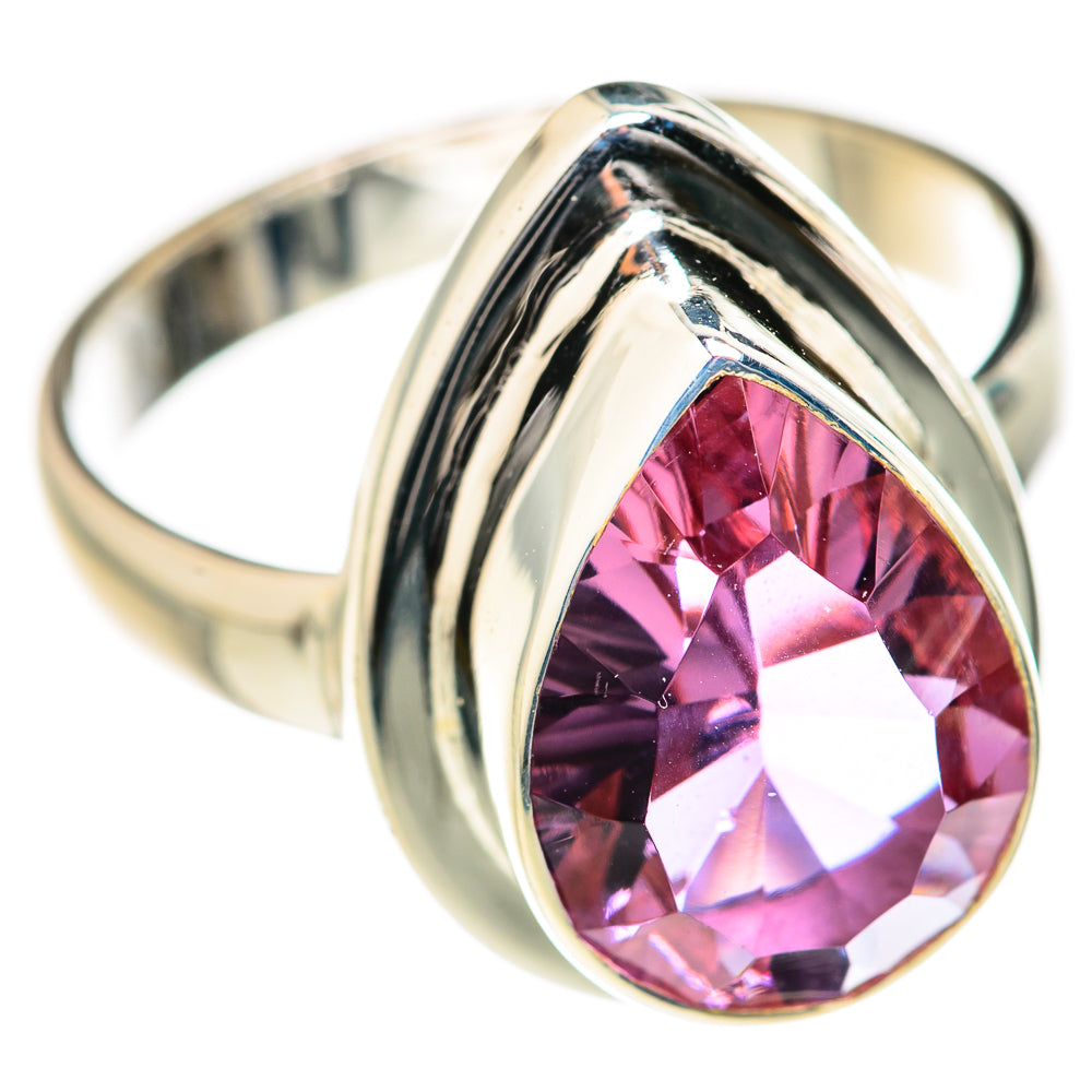 Color Change Alexandrite  (Lab.) Rings handcrafted by Anasilvercos - RING127617 - Photo 2