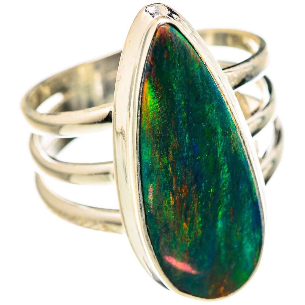 Aura Opal Rings handcrafted by Anasilvercos - RING127624 - Photo 2