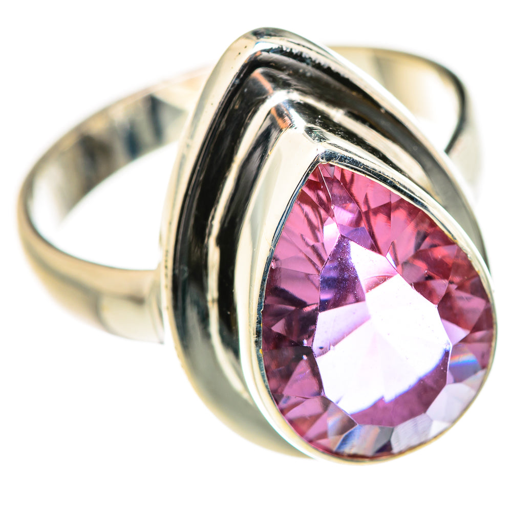 Color Change Alexandrite  (Lab.) Rings handcrafted by Anasilvercos - RING127643 - Photo 2