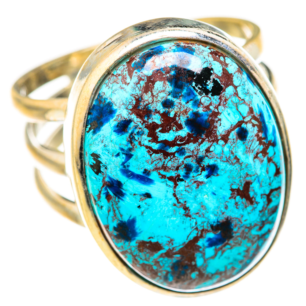 Shattuckite Rings handcrafted by Anasilvercos - RING127654 - Photo 2