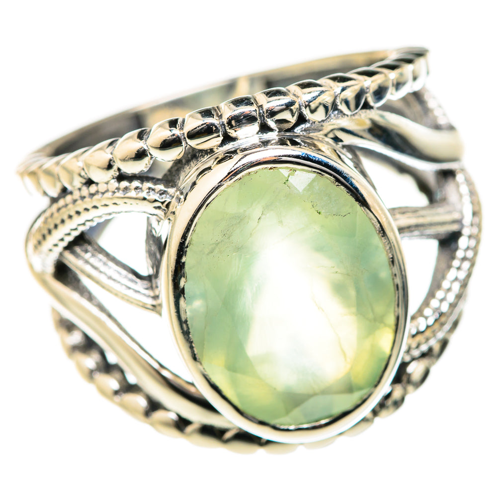 Prehnite Rings handcrafted by Anasilvercos - RING127660 - Photo 2