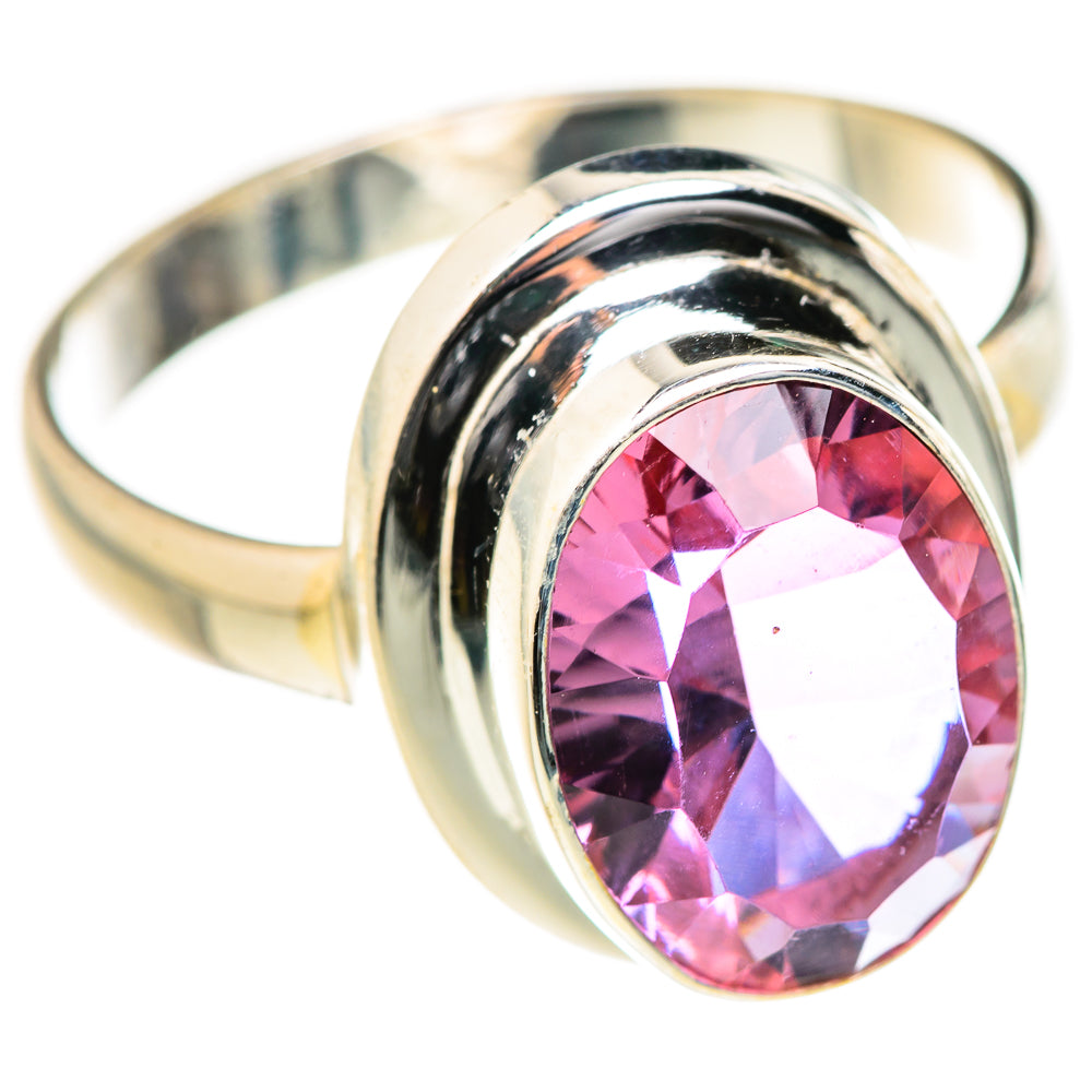 Color Change Alexandrite  (Lab.) Rings handcrafted by Anasilvercos - RING127666 - Photo 2