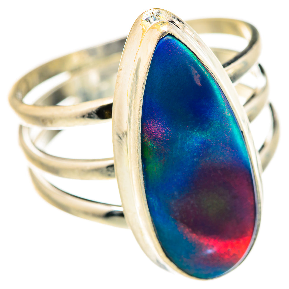 Aura Opal Rings handcrafted by Anasilvercos - RING127673 - Photo 2