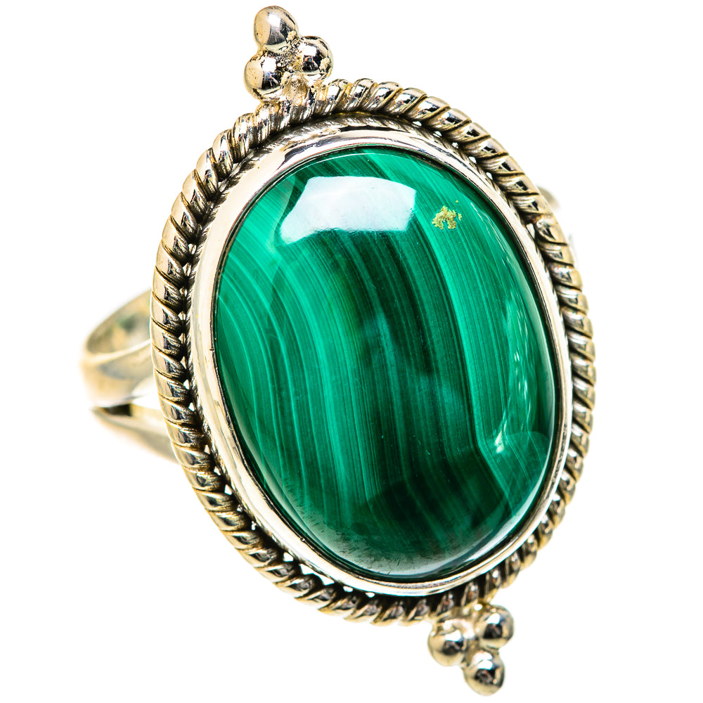 Malachite Rings handcrafted by Anasilvercos - RING127689 - Photo 2